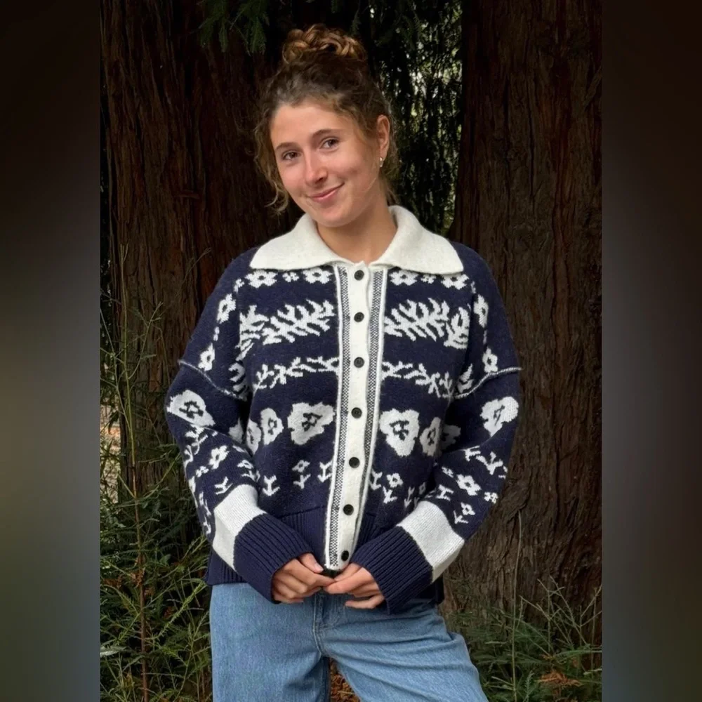 FREE PEOPLE NEW Shelby Cardigan S